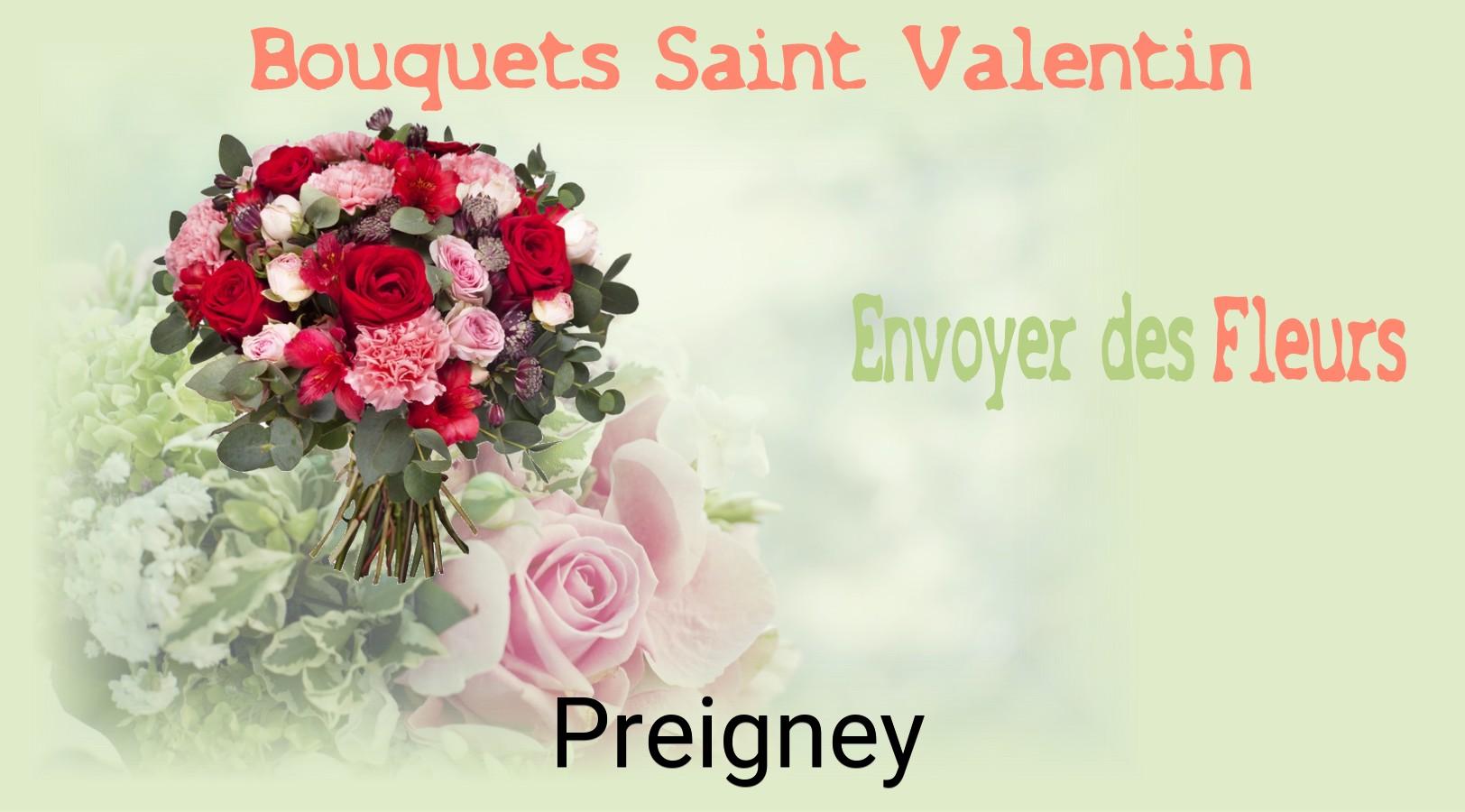 Roses de Saint-Valentin livrées à Preigney
